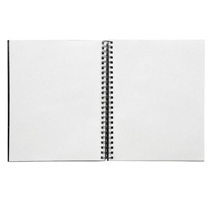 Hardcover Sketchbook - Side Spiral - 9” x 12” - 100 Sheets
