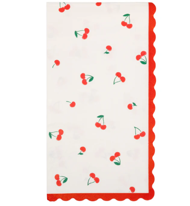 Cherries Dinner Napkin