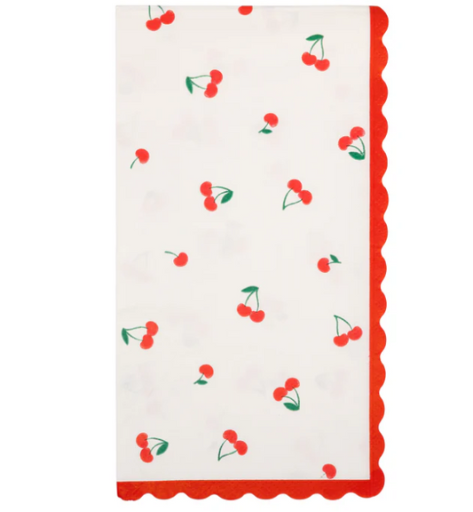 Cherries Dinner Napkin