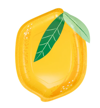 Lemon Shaped Plate