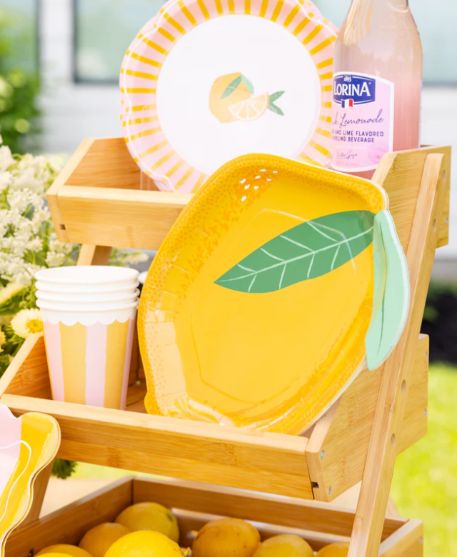 Lemon Shaped Plate