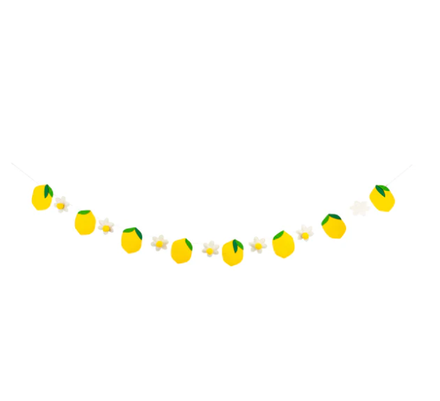 Felt Lemon Banner