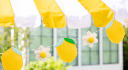 Felt Lemon Banner