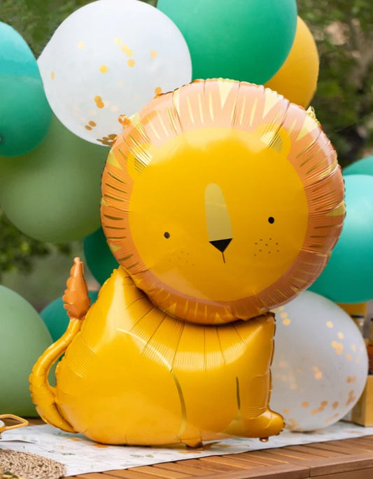 Safari Lion Mylar Balloon