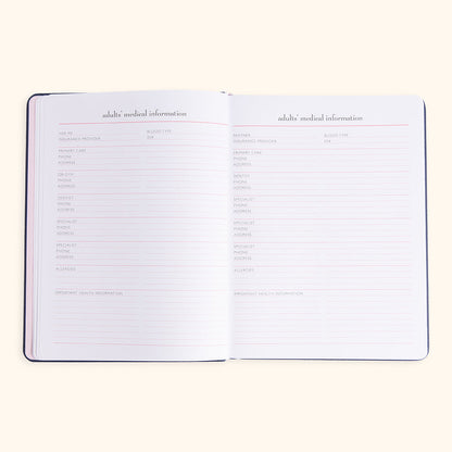 Mom Agenda Desktop 12-Month Planner 2026