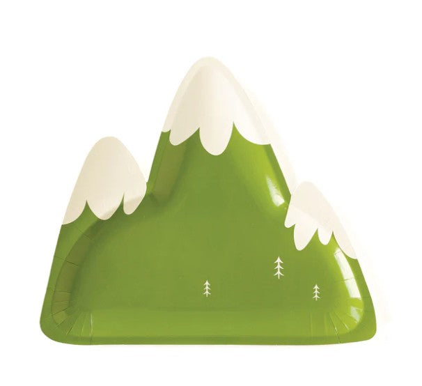Adventure Mountain Shaped Plate