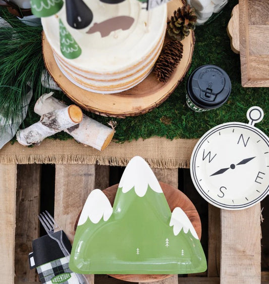 Adventure Mountain Shaped Plate