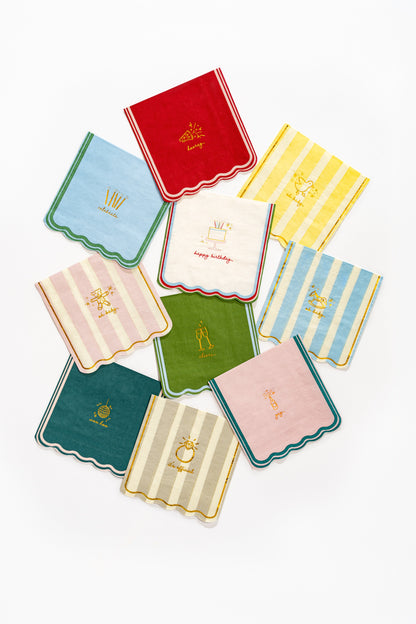 Yay Icon Cocktail Napkins