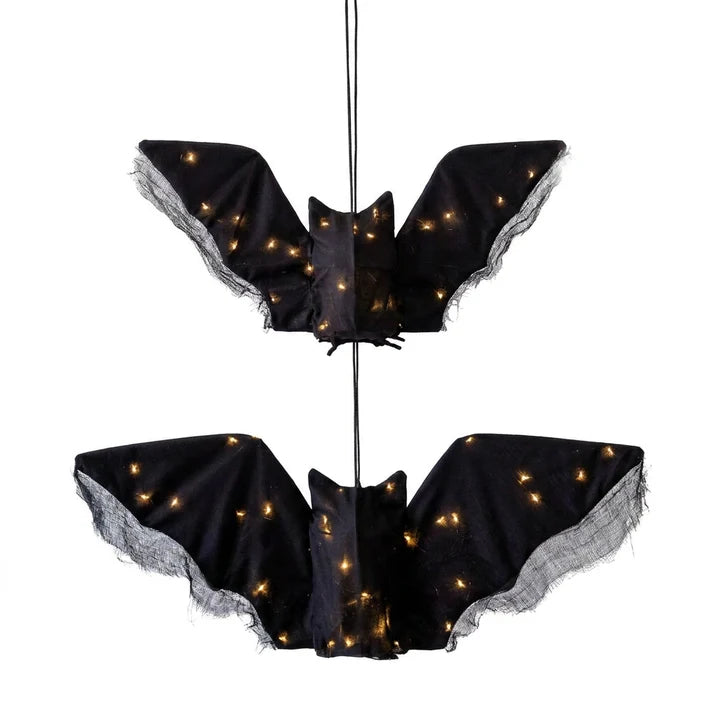 Hanging Light up Fabric Bat Set
