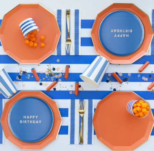 Sunkissed Orange Signature Large Plates