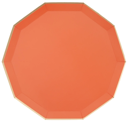 Sunkissed Orange Signature Large Plates