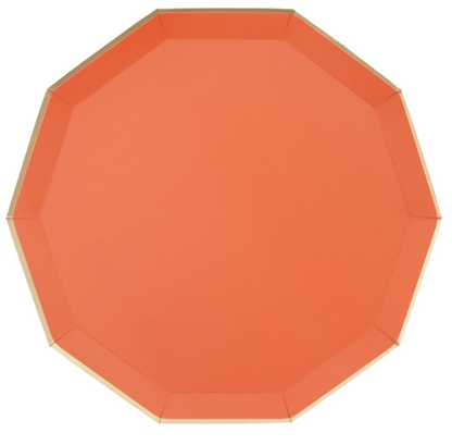 Sunkissed Orange Signature Large Plates