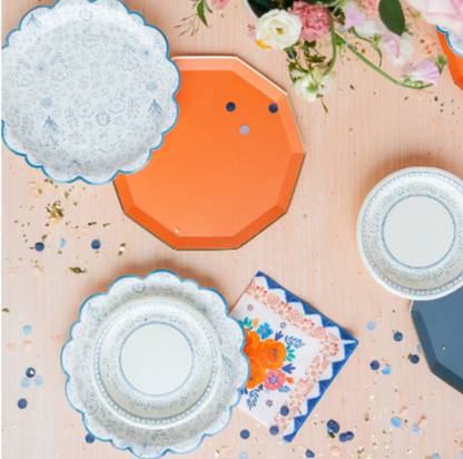 Sunkissed Orange Signature Large Plates