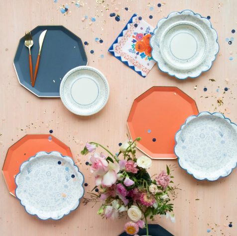Sunkissed Orange Signature Large Plates