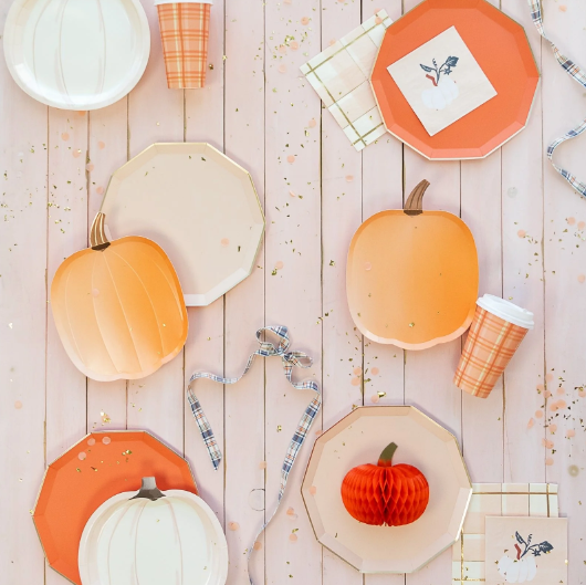 Sunkissed Orange Signature Large Plates