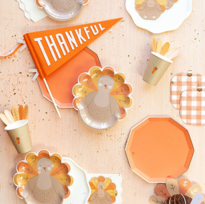Sunkissed Orange Signature Large Plates