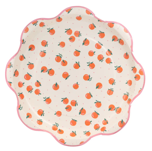 Oranges 10 inch Plate