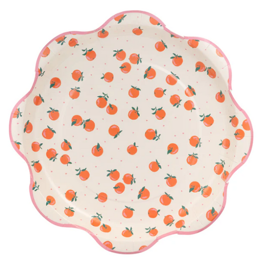 Oranges 10 inch Plate