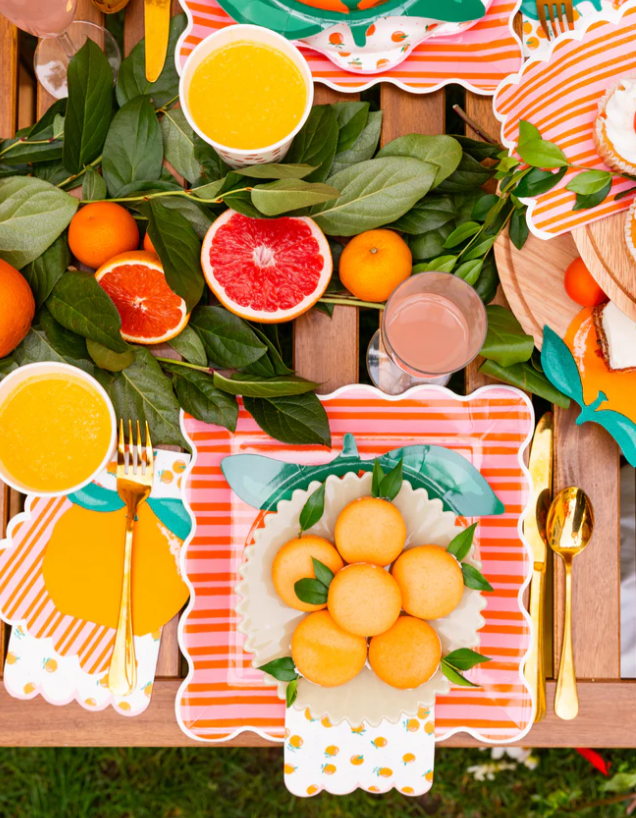 Oranges Dinner Napkin