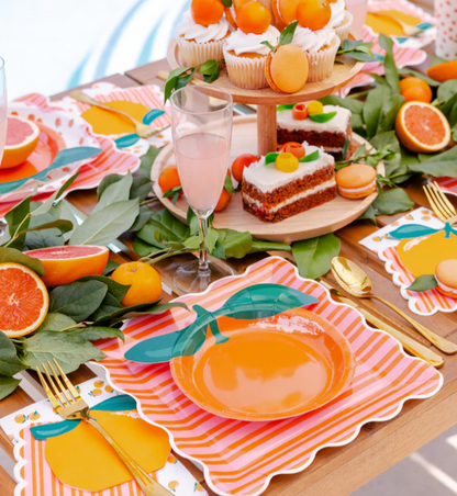 Oranges Dinner Napkin