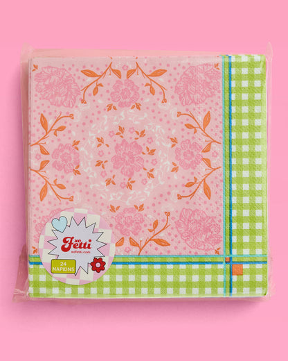 Mahjong Napkins - 24 paper napkins