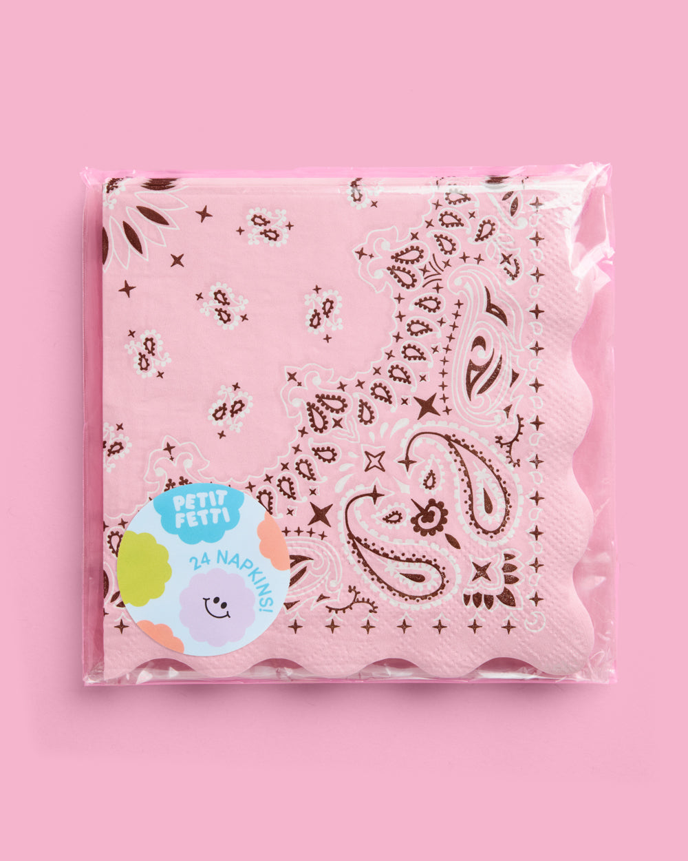 Cowgirl Napkins - 24 napkins + 2 designs