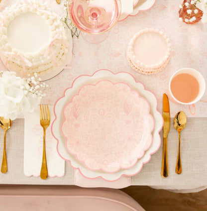 Pembroke Pink Floral 10" Plate