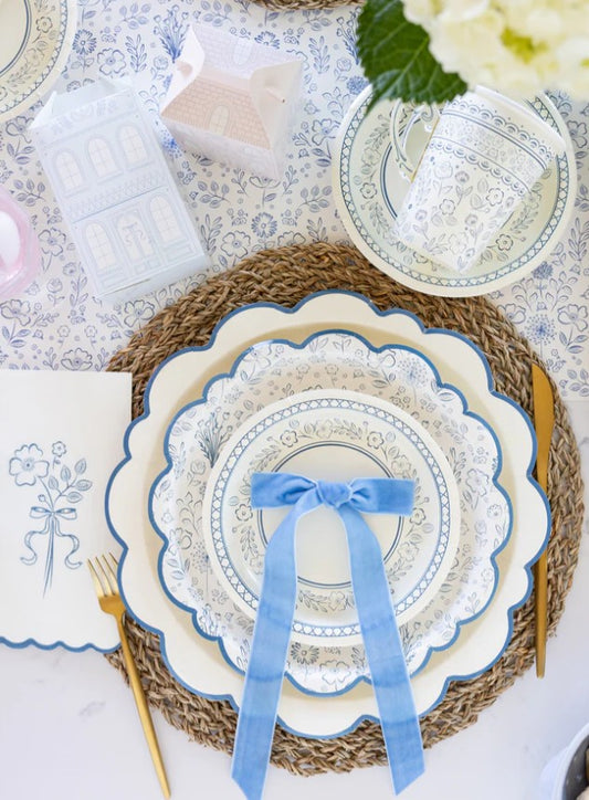 Pembroke Flower Paper Dinner Napkin