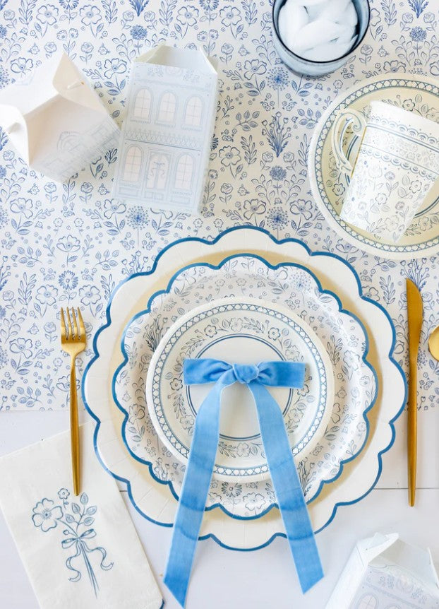 Pembroke Flower Paper Dinner Napkin