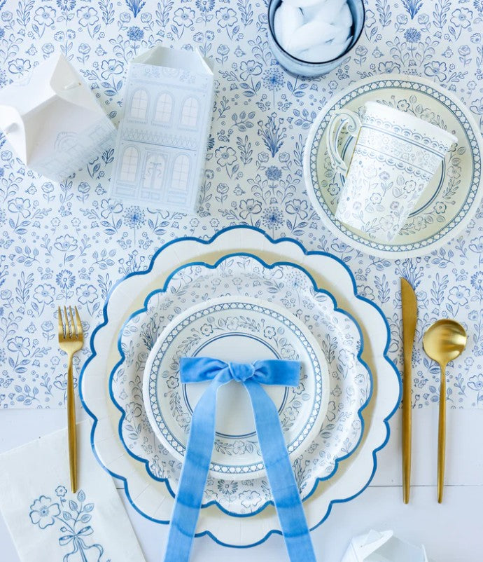 Tea Cup Paper Party Cups - 12 oz