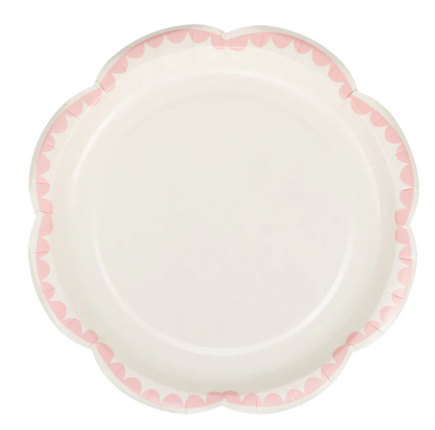 Pink Dessert 8" Plate