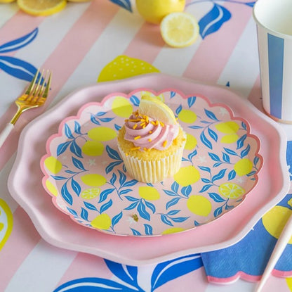 Petal Pink Compostable Dinner Plates