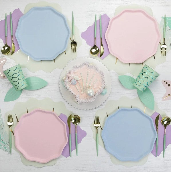 Petal Pink Compostable Dinner Plates