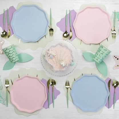Petal Pink Compostable Dinner Plates