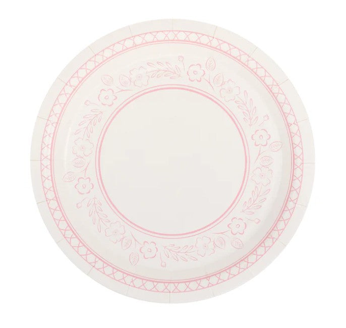 Pembroke Small Pink Floral 7" Plate