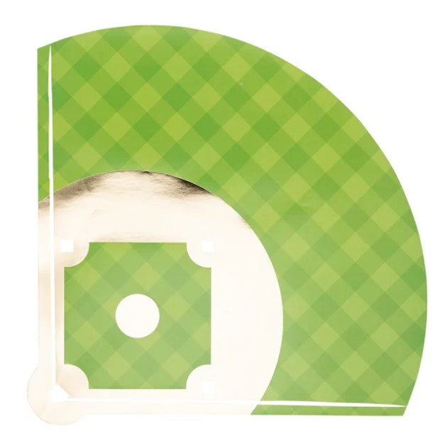 Baseball Diamond Paper Placemat