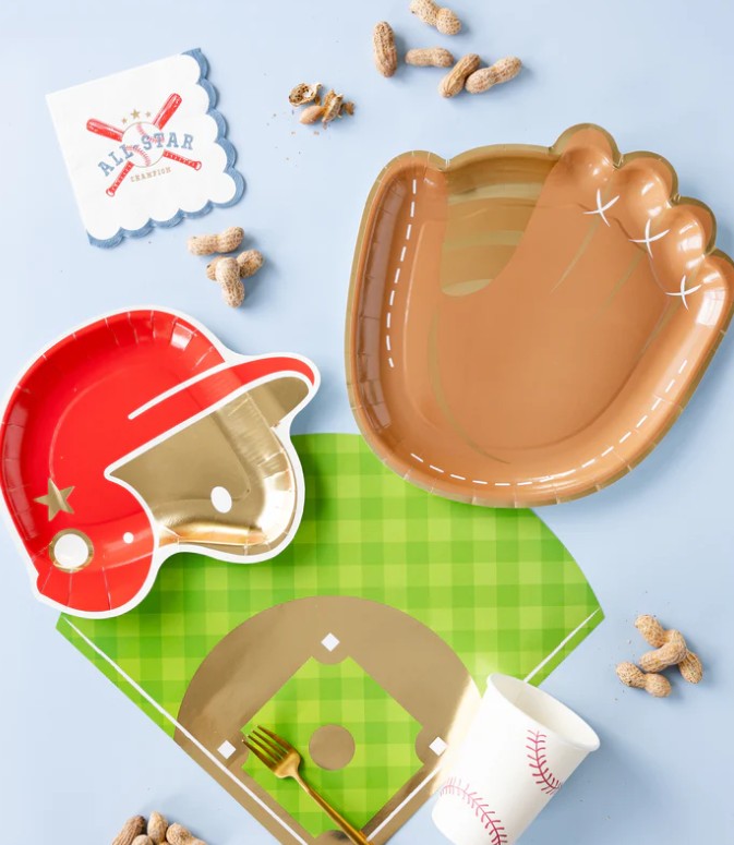 Baseball Diamond Paper Placemat