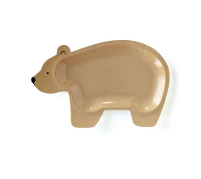 Adventure Bear Shaped Plate