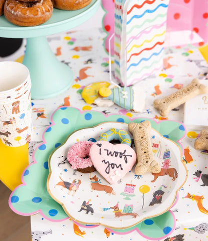Polka Dot Plate Set