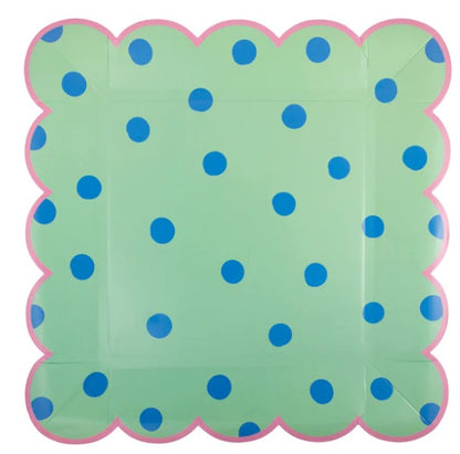 Polka Dot Plate Set