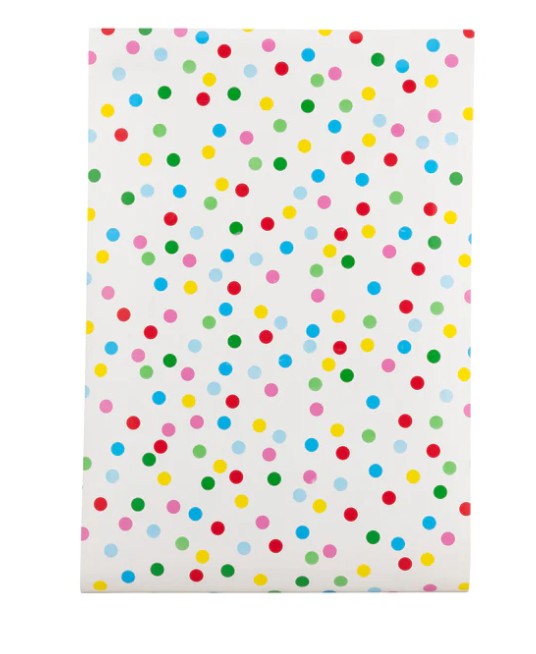 Bright Birthday Polka Dot Table Runner