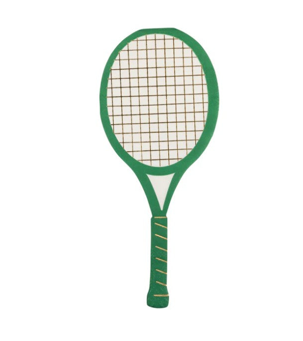 Tennis Racket Napkin Set