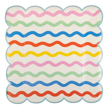 Ric Rac Striped Plate