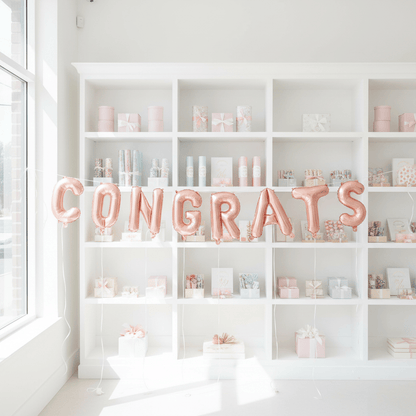 Congrats Balloon Banner