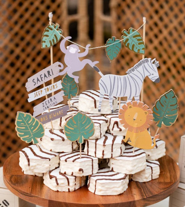 Safari Cake Topper Set