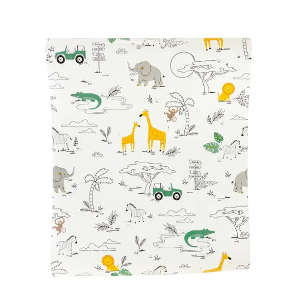 Safari Paper Table Runner