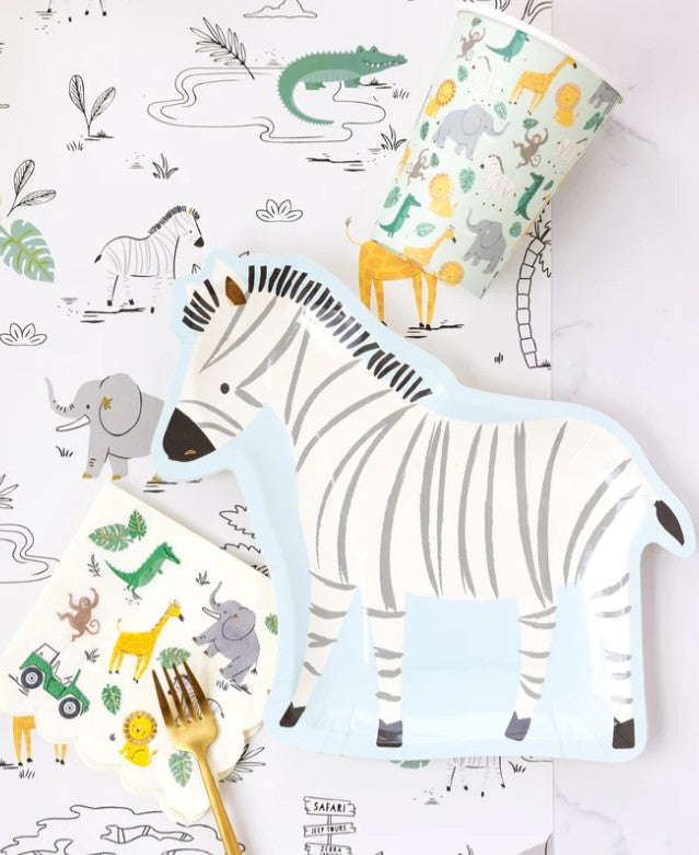 Safari Paper Table Runner