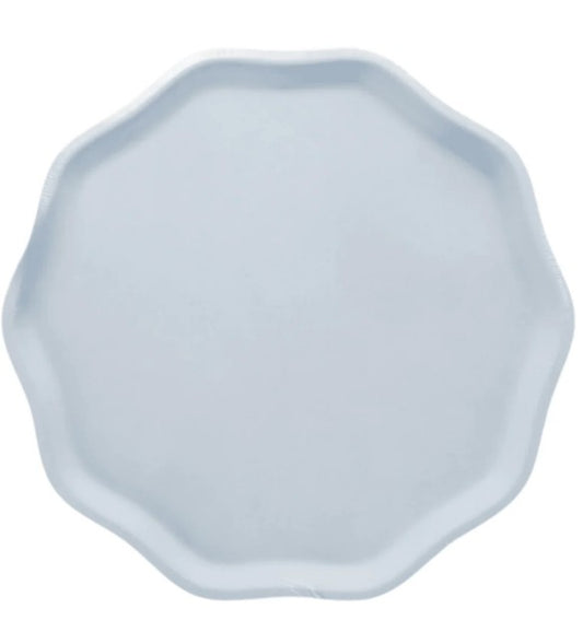 Sky Blue Compostable Dinner Plates