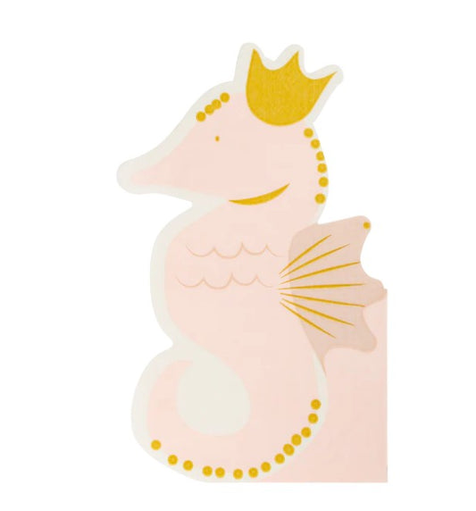 Seahorse Shaped Napkin