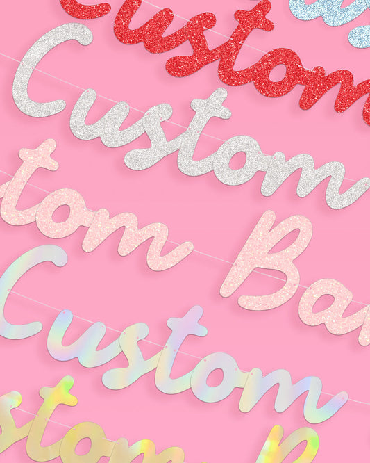 Vacation Custom Banner - customizable banner